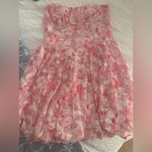 Hello Molly Blush Floral Dress